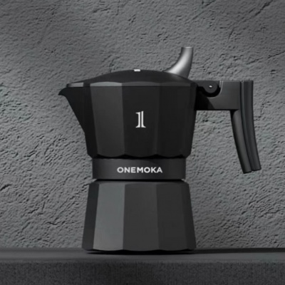 ONE MOKA×yitiao Moka pot black