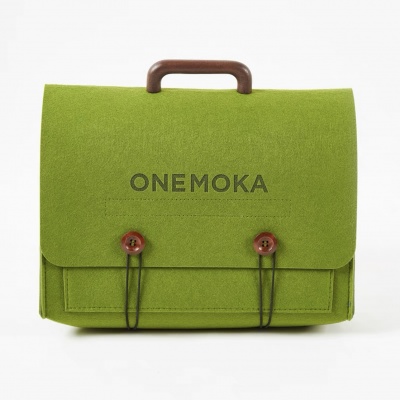 ONE MOKA×yitiao Moka pot storage bag green